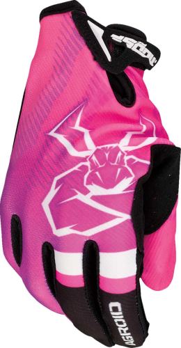 Moose Racing - Moose Racing Agroid Pro Gloves - 3330-7603 - Pink - Medium