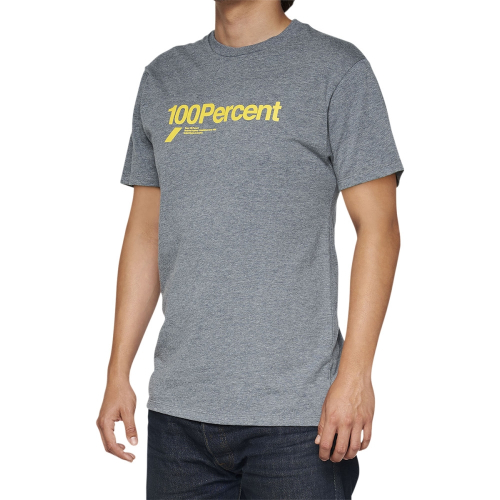 100% - 100% Bilto T-Shirt - 32142-188-12 - Heather Gray - Large
