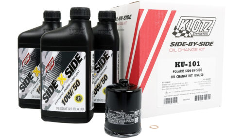 Klotz Oil - Klotz Oil SXS Oil Change Kit - 10W/50 - KU-101