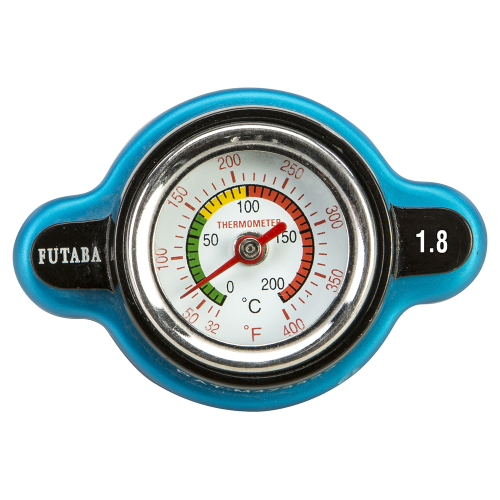 Fire Power - Fire Power Radiator Cap with Temp Gauge - 26psi (1.8kg) - 012314514