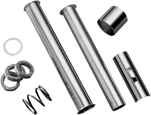 Drag Specialties - Drag Specialties Chrome Pushrod Tube Assembly - 72629-SC3