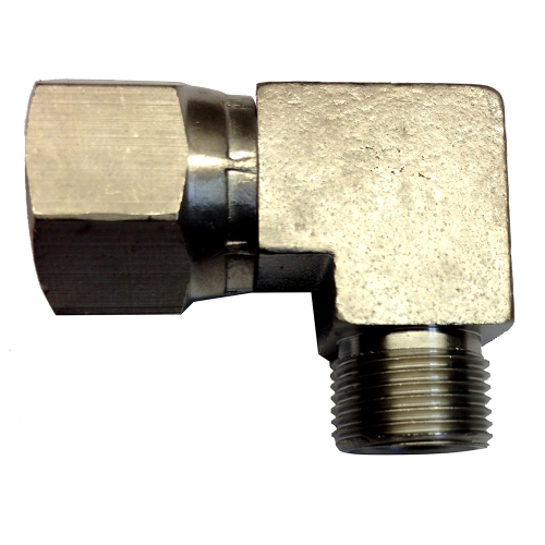 Uflex USA - Uflex 90&deg; 3/8 NI Plate Comp Fitting