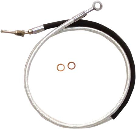Magnum - Magnum Alternative Length Sterling Chromite II Braided Hydraulic Clutch Cable - 86in. - 31786