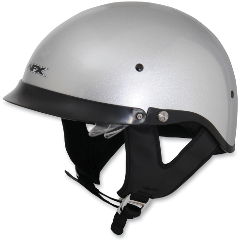 AFX - AFX FX-200 Solid Helmet with Dual Inner Lens Beanie - 0103-0743 - Silver - X-Large