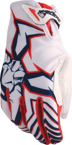 Moose Racing - Moose Racing Agroid Pro Gloves - 3330-8084 - Red/White/Blue - Small