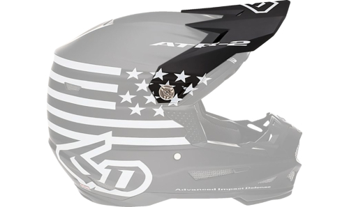 6D - 6D Visor for ATR-2 Helmet - Tactical Black - 72-6107