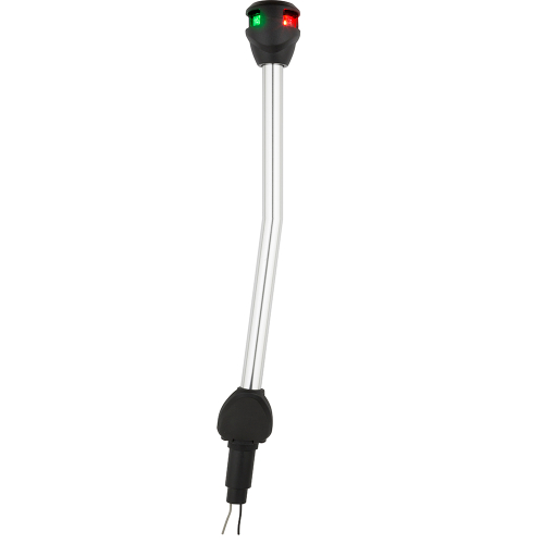 Attwood Marine - Attwood LightArmor Bi-Color Navigation Pole Light - Angled - 14"