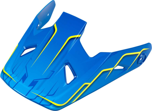 Z1R - Z1R Visor for Rise 2.0 Helmet - Teal/Yellow - 0134-3732