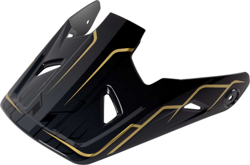 Z1R - Z1R Visor for Rise 2.0 Helmet - Black/Gold - 0134-3730