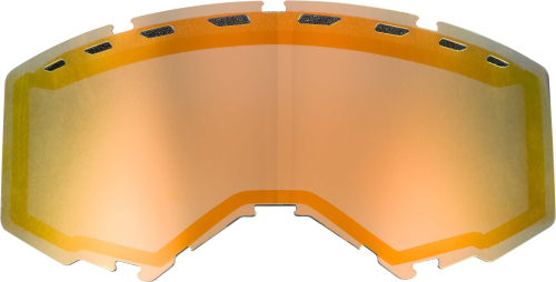 Fly Racing - Fly Racing 2019 Vented Dual Lens - Orange Mirror/ Smoke - FLB-023