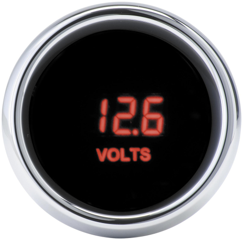 Dakota Digital - Dakota Digital MCL-3000 Volt Meter - Red - MCL-3K-VLT-R