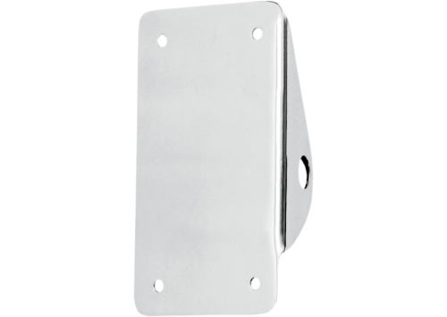 Kraft/Tech - Kraft/Tech Side-Mount License Plate Mounts - Left Side with Cat Eye Light Mount - K14075