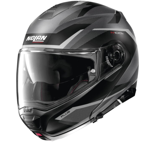 Nolan - Nolan N100-5 Plus Overland Helmet - N1P527023031X - Flat Gray/Silver - 3XL