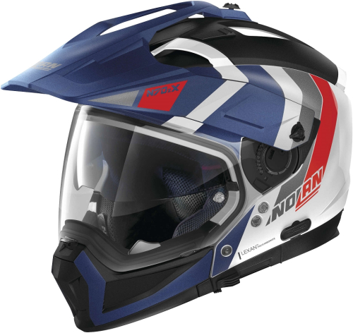Nolan - Nolan N70-2 X Decurio Helmet - N7X5274780332 - Metal White/Blue/Red/Gray - Medium