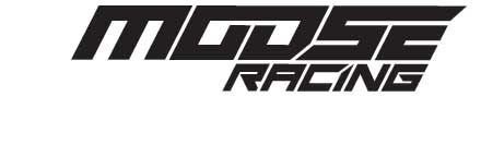 Moose Racing - Moose Racing Corporate Stacked Decals -10px - 4320-2530