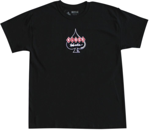 Klock Werks - Klock Werks Traditional Logo T-Shirt - KWAP0006 - Black - Small