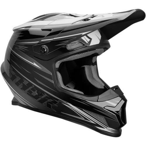 Thor - Thor Sector Warp Helmet - 0110-6040 - Charcoal/Black - Medium