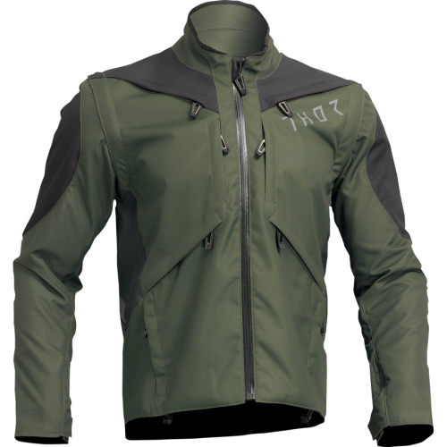 Thor - Thor Terrain Jacket - 2920-0706 - Army/Charcoal - 2XL