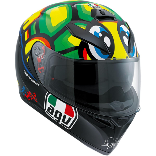 AGV - AGV K-3 SV Tartaruga Helmet - 0301O0F000810 - Black/Green - X-Large