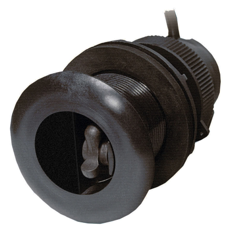 Raymarine - Raymarine DST800 Nylon Thru Hull Transducer Depth, Temp, Speed