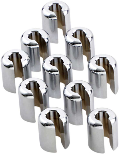 K&L Supply - K&L Supply Non-Lead Compliant Spoke Wheel Weights - 3/4oz. - Chrome - 32-7093