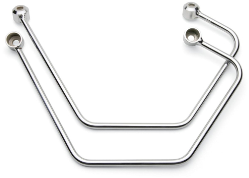 Cobra - Cobra Saddlebag Supports - Chrome - 02-6345