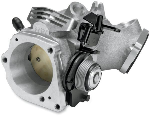 Horsepower - Horsepower Big Bore 55mm Throttle Body - 1.800in. Intake Runner - Natural Finish - HPI-55D6-18
