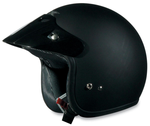 AFX - AFX FX-75 Solid Helmet - 0104-0086 - Flat Black - Large