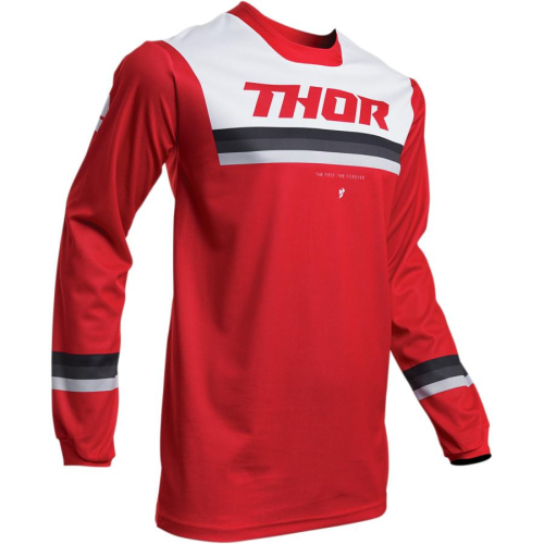 Thor - Thor Pulse Pinner Jersey - 2910-5440 - Red - Large
