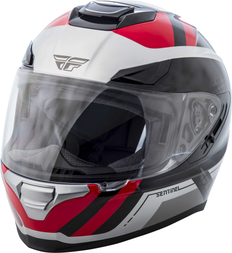 Fly Racing - Fly Racing Sentinel Mesh Helmet - 73-8324X - Gray/Red - X-Large