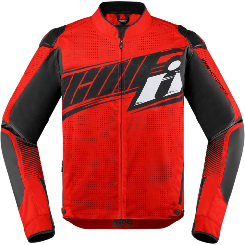 Icon - Icon Overlord SB2 Prime Jacket - 2820-4812 - Red - 4XL