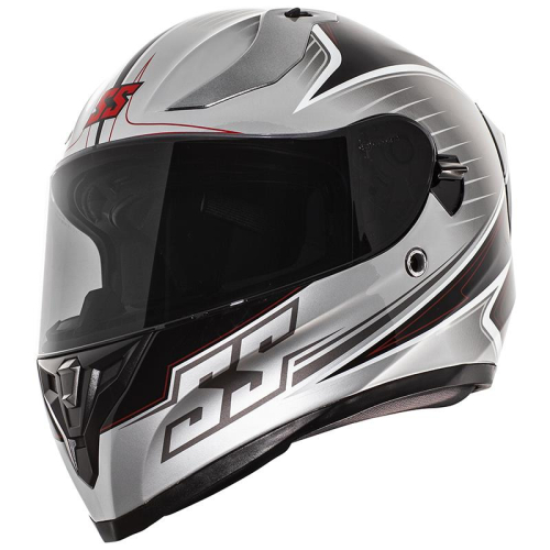 Speed & Strength - Speed & Strength SS2100 Track Day Helmet - 1111-0628-4653 - Black/Gray - Medium