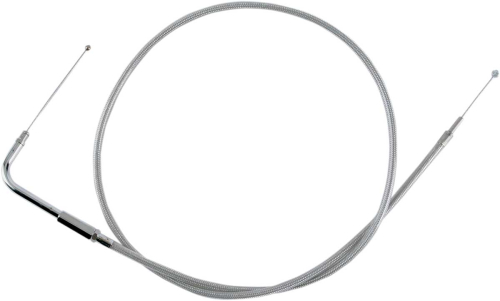 Drag Specialties - Drag Specialties Braided Throttle Cable - 42 1/2in. - 5332200B