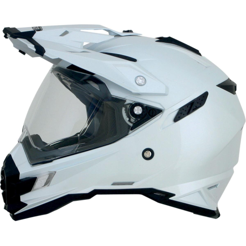 AFX - AFX FX-41DS Solid Helmet - 0110-3751 - Pearl White - Large