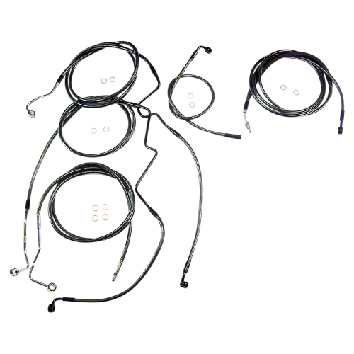 Magnum - Magnum Black Pearl Handlebar Installation Kit for 10in. Ape - 487844