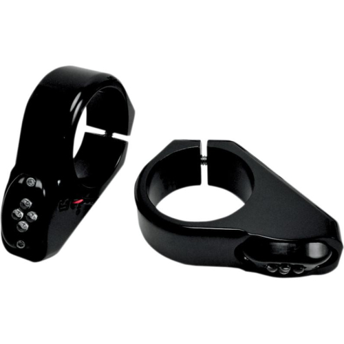 Joker Machine - Joker Machine LED Fork Mount Marker Lights - 49mm - Black - 05-49-3B