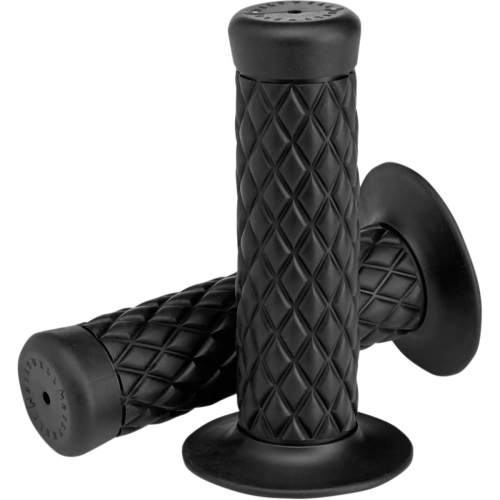 Biltwell Inc. - Biltwell Inc. Thruster Grips for 1in. Handlebars - Black - GR-BUN-01-BK
