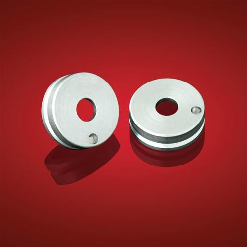 Show Chrome - Show Chrome Turn Signal Relocation Inserts for Driving Light Kits - 16-111T