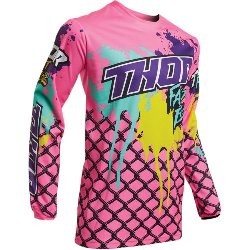 Thor - Thor Pulse Fast Boyz Jersey - 2910-5434 - Pink - Large