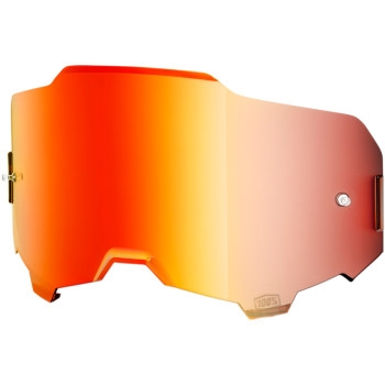 100% - 100% Replacement Lens for Armega Goggles - Mirror Red - 51040-003-02