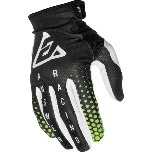 Answer - Answer AR1 Swish Gloves - 0402-0161-0852 - Black/Green/White - Small