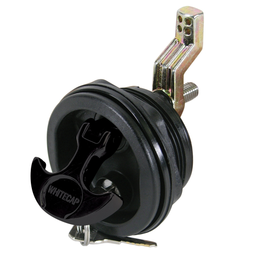 Whitecap - Whitecap T-Handle Latch - Nylon Black/Black - Locking