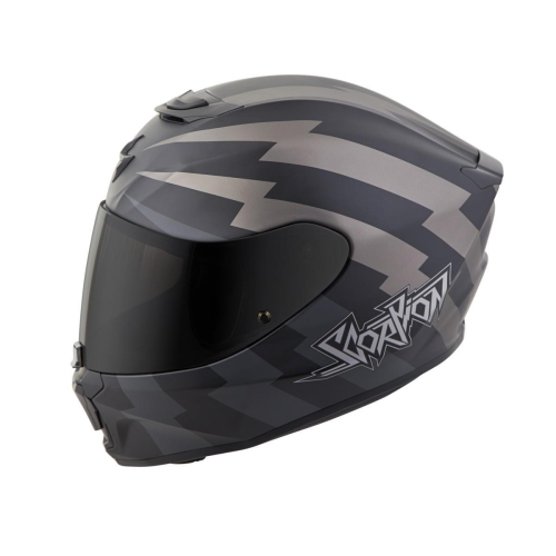 Scorpion - Scorpion EXO-R420 Tracker Helmet - 42-1118 - Titanium/Black - 3XL