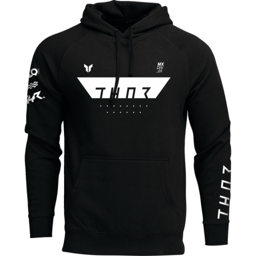 Thor - Thor Rogue Pullover Hoodie - 3050-7030 - Black - Medium