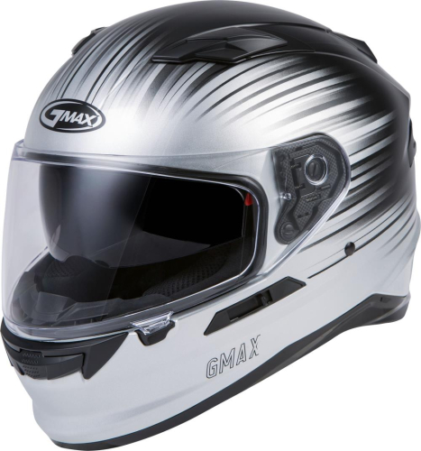 G-Max - G-Max FF-98 Reliance Helmet - F1982874 - Matte Silver/Black - Small
