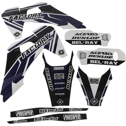 FLU Designs Inc. - FLU Designs Inc. Pro Team Series 2 PTS4 Graphics Kit - 61004