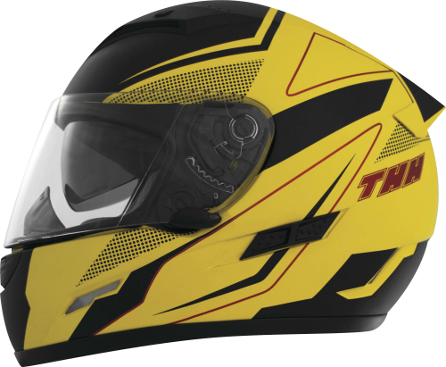 THH Helmets - THH Helmets TS-80 FXX Helmet - 646355 - Yellow/Black - Large
