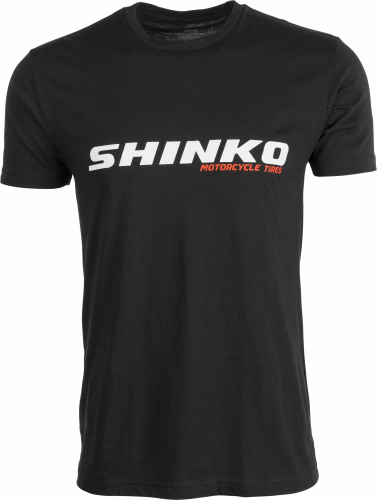 Shinko - Shinko Logo Motorcycle Tires T-Shirt - 87-4973L - Black - Large