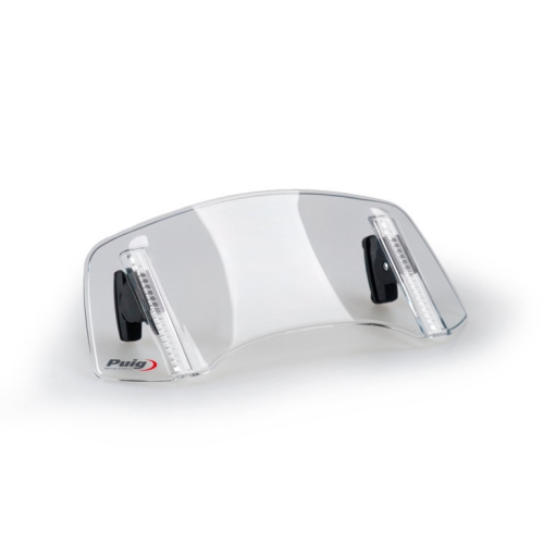 PUIG - PUIG Multi Adjustable Windshield Deflector - Fixed - Smoke - 20763H