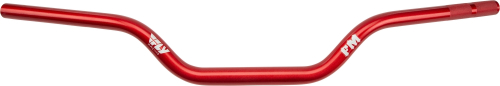 Forbidden Motorcycles - Forbidden Motorcycles 1-1/8in. Moto Style Handlebar with 1in. Ends - Red - 4.5in. - HJ2020TFM-01RD